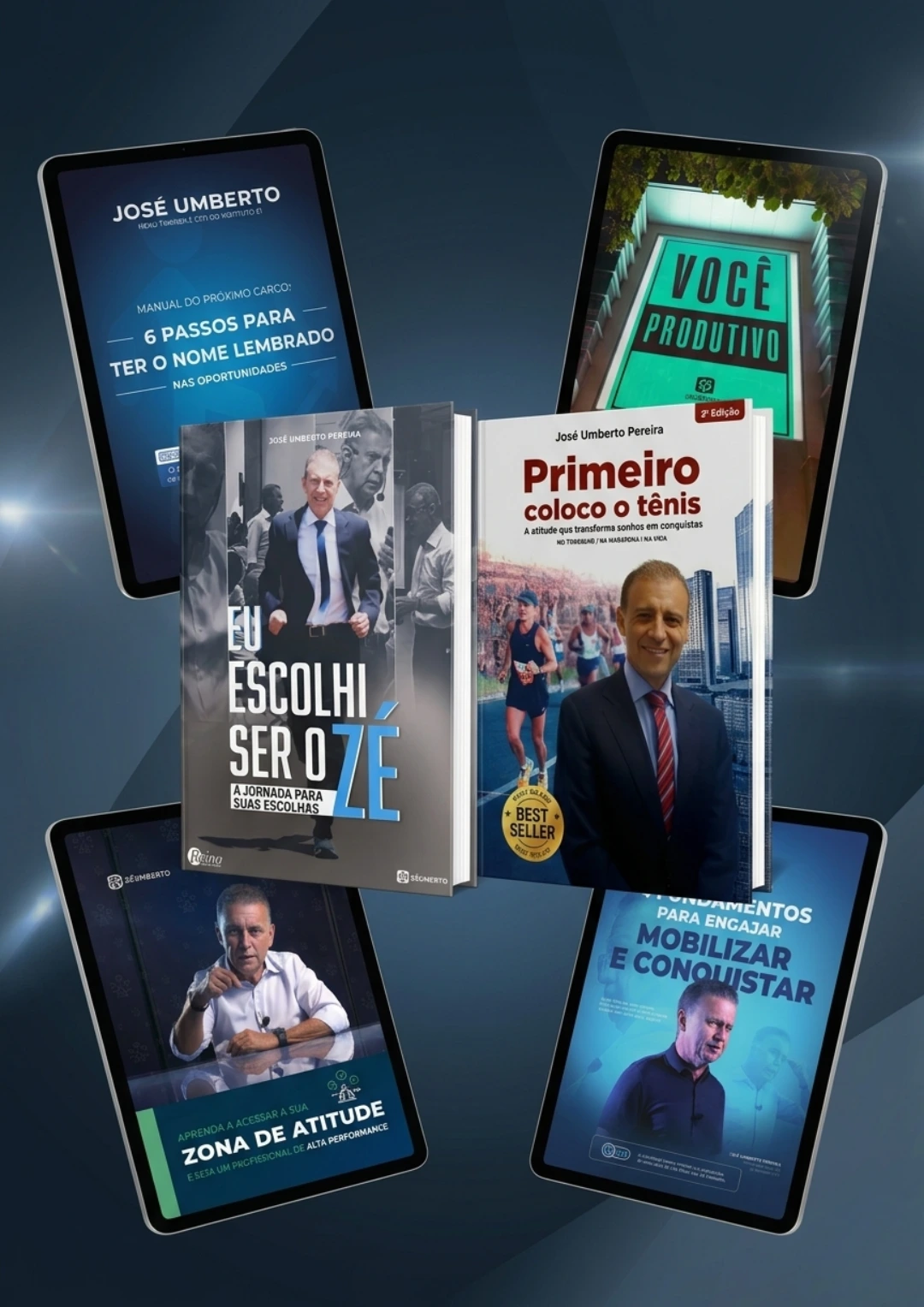 Combo: Eu Escolhi Ser o Zé + Primeiro Eu Coloco o Tênis + 4 E-books